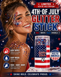 4th of July Glitter Stick | Face Hair & Body Sparkle
