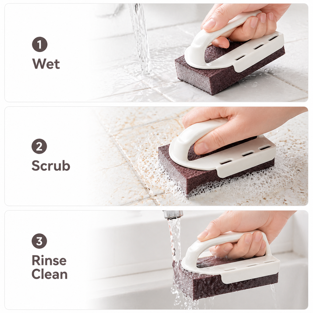 Nano Heavy-Duty Rust & Stain Removal Sponge-Built to cut through rust, grease, grime, and stubborn stains with less effort.