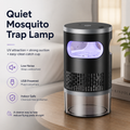 Quiet Indoor Mosquito Trap Lamp – USB Powered UV Suction Bug Catcher