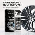 Homonth Iron Eraser Iron & Rust Remover-Fast-Acting Multi-Surface Car Cleaner for Wheels, Paint, Glass & Interior