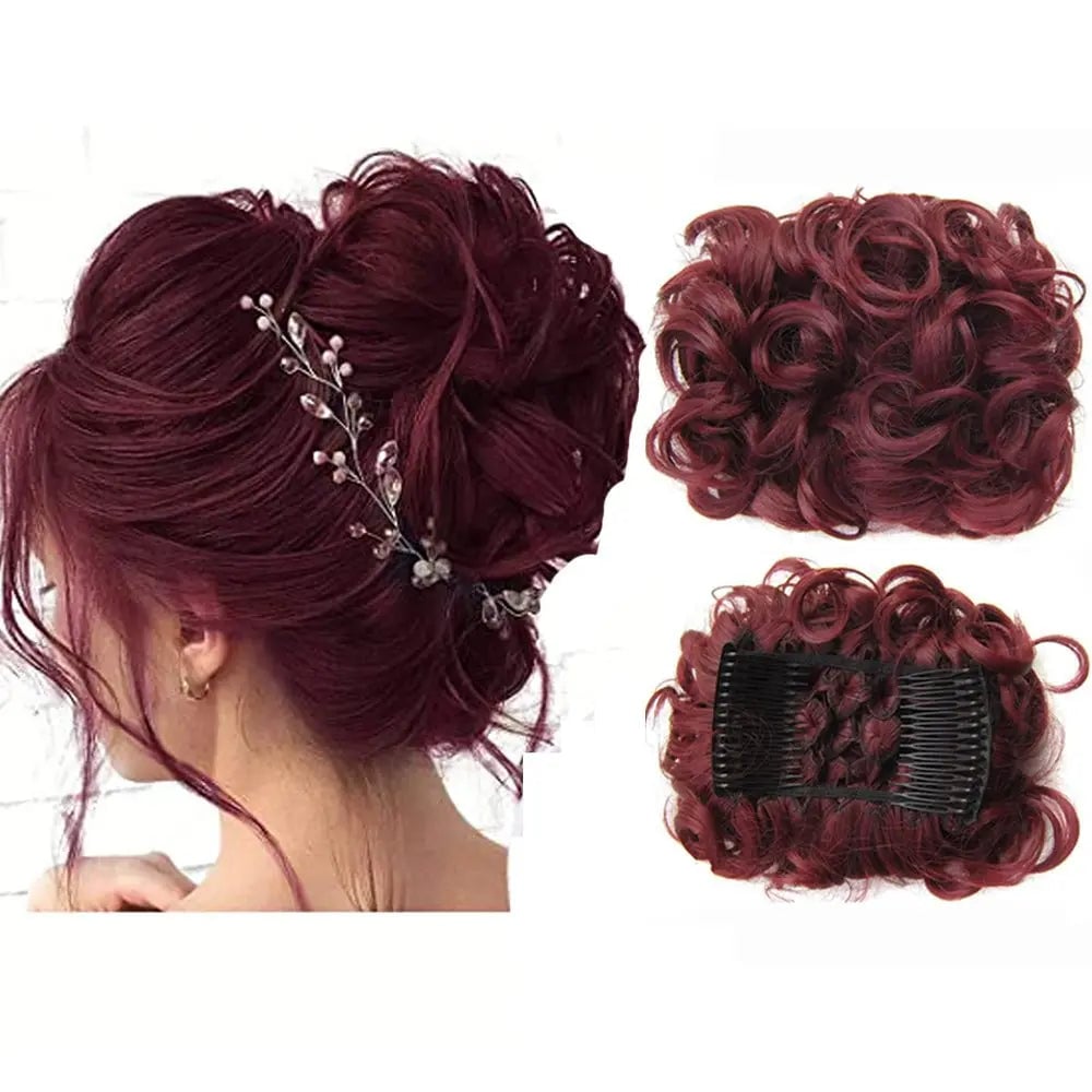 🌲Early Christmas Sale 49% OFF🎁Messy Curly Dish Bun