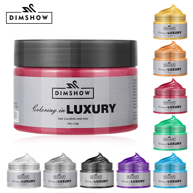 DIMSHOW™ Temporary Hair Color Styling Wax | Washable Color for Party & Festival Looks