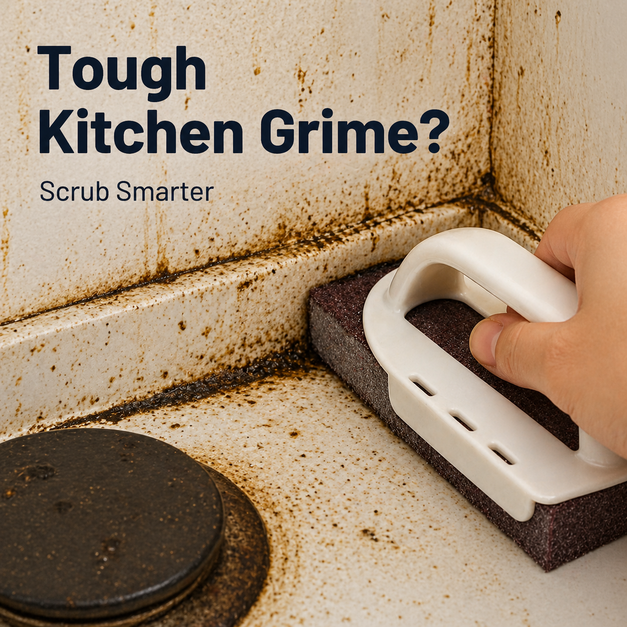 Nano Heavy-Duty Rust & Stain Removal Sponge-Built to cut through rust, grease, grime, and stubborn stains with less effort.