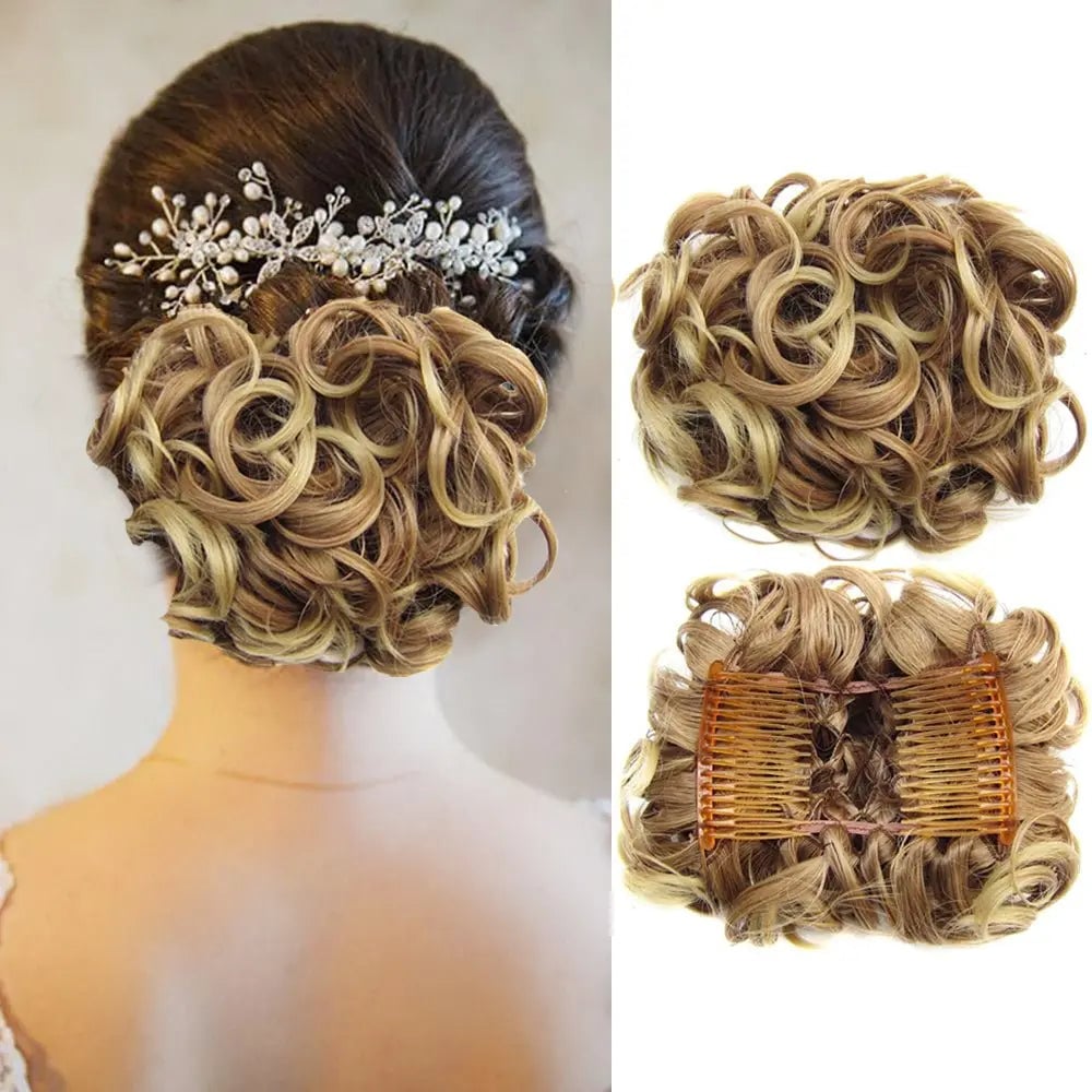 🌲Early Christmas Sale 49% OFF🎁Messy Curly Dish Bun